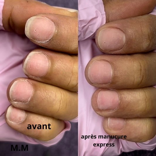 Préparation des ongles naturels